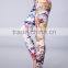 Custom Printed Gym Activewear Dreamy Pattern Sublimated Workout Pants For Women