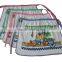 new design cotton terry half yarn-dyed apron for wholesale check apron