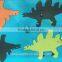 waterproof cartoon dinosaur print fabric for children jacket rain jacket
