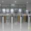 china manufacturer high quality railway retractable glass full wing flap turnstile for access control bi-directiona