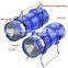 Multi-function Rechargeable Dual LED Light Source Lamp 4-speed Dimming 360 Degree Night Fishing Lights Flashlight Torch