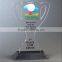 Personalized custom acrylic shooting trophies