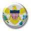 Metal 2016 new fashion clothing woven badge and patch clothing woven tag woven