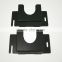 High Precision Stamping Steel Brackets With Black Powder Coating Applied For Computer