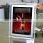 Hot cakes clear acrylic led frames edge lit wall mounted sign