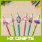 Hot sale 3D cartoon pencil cap,give away toys pencil tops pen topper