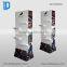 customized folding shoes display stand, cardboard display stand for shoes