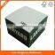 Side-advertisement Printed Note Cube,memo Block With Wooden Pallet