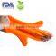 silicone baking glove kitchen glove ,5 fingers BBQ silicone rubber baking glove