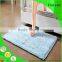 2016 hot sale100% polyester pvc backed bath mat bathroom