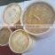 diameter 18cm 2 layer 1 cover tranditonal bamboo steamer for snack
