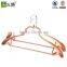 stainless pvc coat metal gold clothes hanger