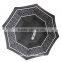 Black Color Heat Protection Double Layers Umbrella