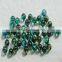 glass marbles with 3 petals normal quality