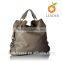 Custom made genuine leather designer handbag logos