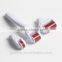 Top selling DRS 4 in 1 derma roller 300+720+1200 pins roller head microneedle mezo roller Guangzhou beauty skin products