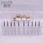 Best Selling 10Pcs Toothbrush Professional Cosmetics Oval Makeup Brush
