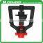 factory direct sales plastic water spray standing type micro sprinkler at outdoors