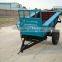 Tractor two wheel tipping trailer