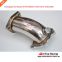 MerTop 304 Stainless Steel 3'' Turbo Outlet Elbow Downpipe for 240SX S13 S14 Silvia SR20DET