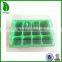 Superior quality colorful 12 cells plastic seed stater tray with base and lid