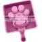 2016 New Design Bear Paw Silicone Popsicle Mold