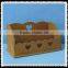 high qualtiy antique printed wooden office file rack