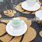 Leaf Shape Personalized Cork Place Mat