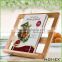 Bamboo cookbook holder /book holder for reading Homex-BSCI