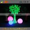 2016 remote control 16 colors changing outdoor lighted palm tree with CE,ROHS,UL standard GD402