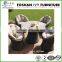 Italian Design Round Coffee Tables and Chairs Restaurant Furniture(CQT-5414)