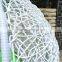new design white hanging rattan chair