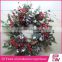China factory supply crafts decorations wicker wreath for christmas market