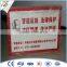 High quality marked PVC reflecting warning sign