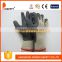 DDSAFETY 2017 10 Gauge Soil Color T/C Gloves Napping Lining Glvoes With Black Latex