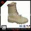 Factory cheap leather tactical desert boots with zipper/lightweight army boots