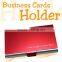 Aluminum Business Name Credit ID Card Case Holder