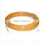 Lightweight nylon smooth pipe orange 6mm*4mm 8m Used For Textile For Nylon Tubing