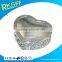 Custom Cheap Zinc alloy Round Jewelry Gift Box