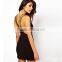 GZY Sexy Women Black Fit and Slim Baby Dress