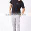 Top fashion pants blank loose grey jogger cotton trousers for men