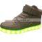 new PU high quality leather shoes LED lights shoes LED sport shoe