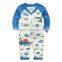 AR-268B full cars printed new born baby wear pajama clothes romper 2017 no brand clothing romper suit infants toddler jumpsuit