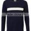 Excellent Navy Cashmere Pullover Wool Sweaters for Men