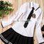 Grape Purple plaid children school uniform and jumper school unifrom