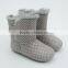 Warm durable soft sole handmade baby girl boots