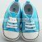 high quality wholesale blue cotton baby shoes made in China