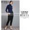 Popular winter women turtleneck color mixed knit cashmere pullover sweater