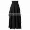 Walson 2017 womens steampunk gothic black long skirt