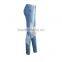 jeans 2017 latest design with Lace patchwork women jeans pants